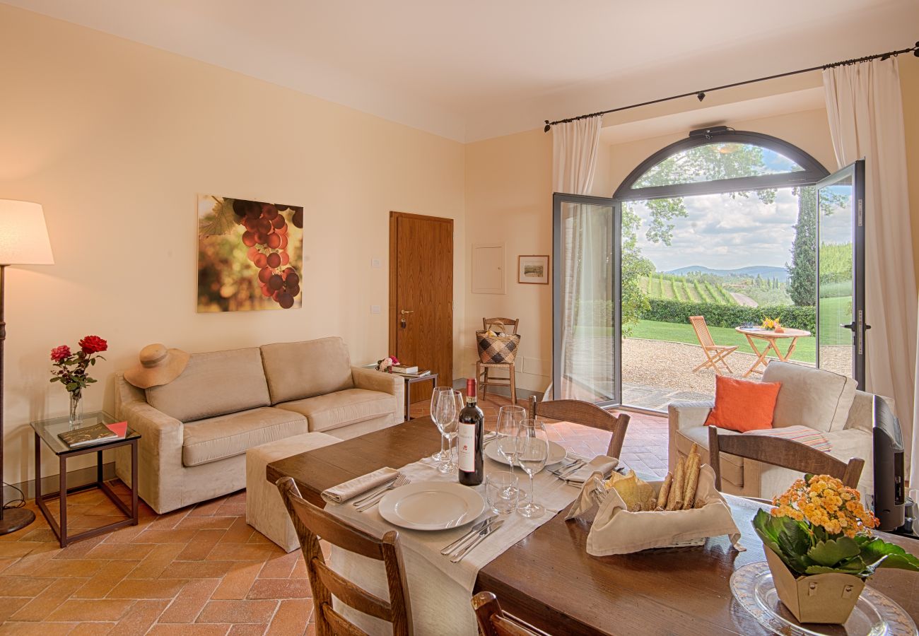 Appartamento a Panzano - Luxury Smart Working middle Tuscany Chianti for 4